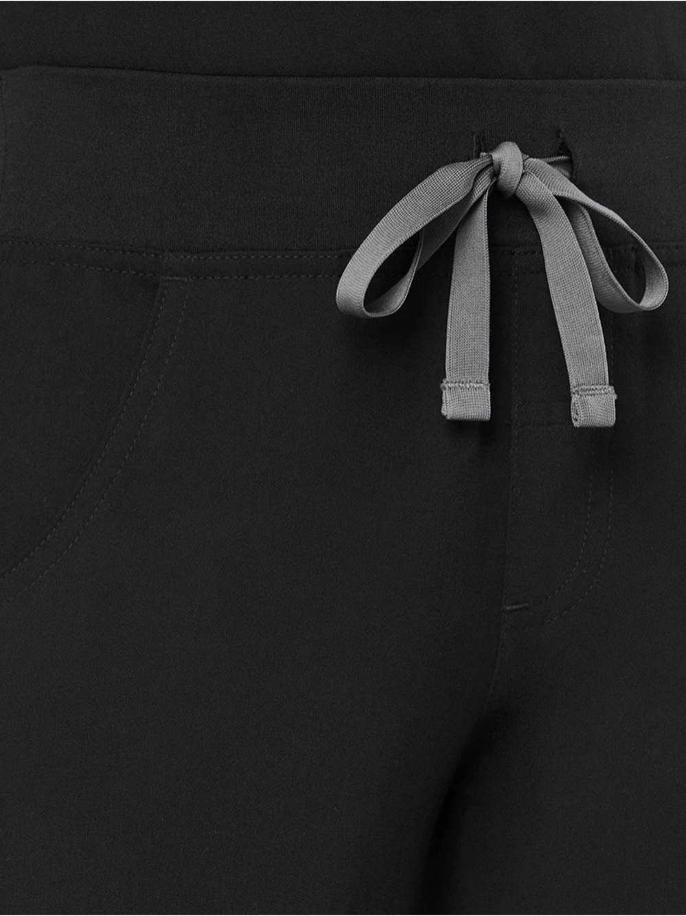 2 Pairs Figs Black Wide-Leg Scrub Pants XS Tall - Picture 4 of 5